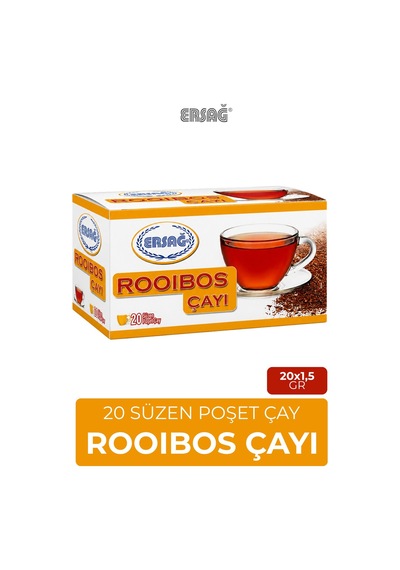 Ersağ Rooibos Çayı 20 Süzen Poşet 30 G