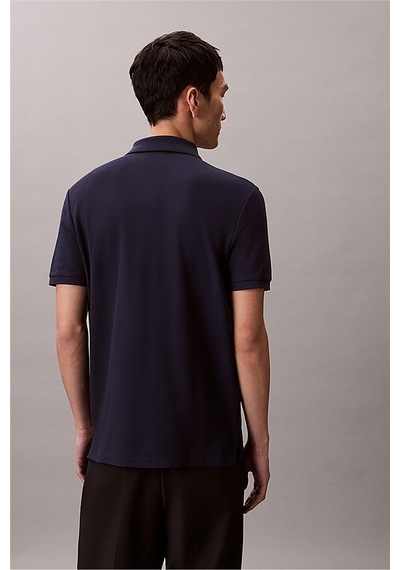 Calvin Klein Ss Refined Pique Tipped Classic Erkek Polo Yaka T-shirt Lacivert-24469