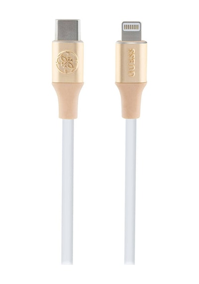 Guess PD Type-C To Lightning 3A 1.5 M Şarj Kablosu Gold