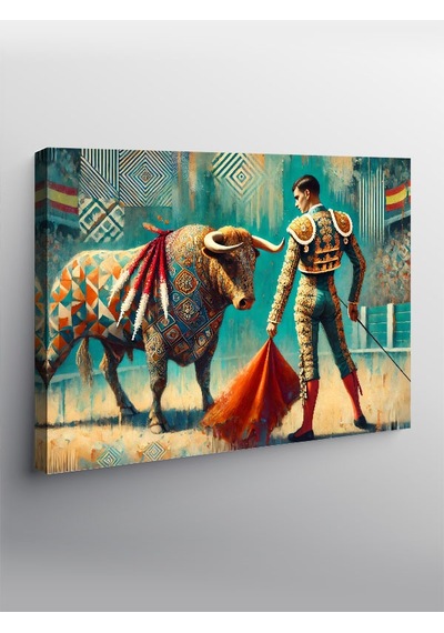 Kanvas Tablo Matador Ve Cesaret