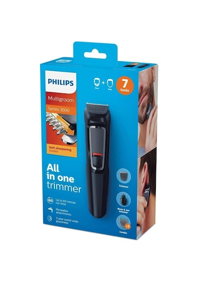 Philips Mg3720/15 Erkek Bakım Seti 7'si 1 Arada, Siyah