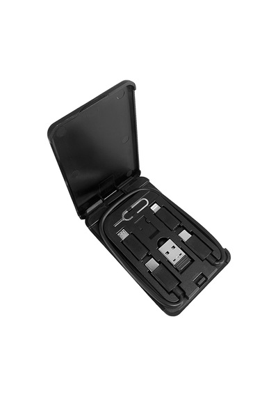 S-link Sl-mk17 60w Kablolu Seyahat Şarj Kiti 10 Cm Siyah