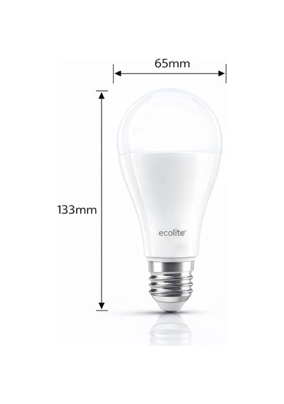 Ecolite Şarjlı Led Acil Durum Ampulü 9w E27 Sarı