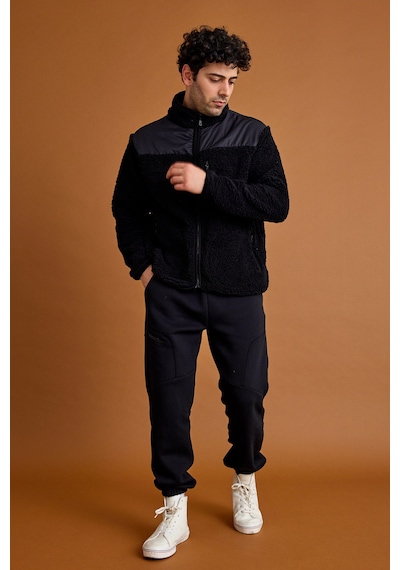 Scorp Orbit Erkek Casual Peluş Mont Siyah Standart Çok Renkli