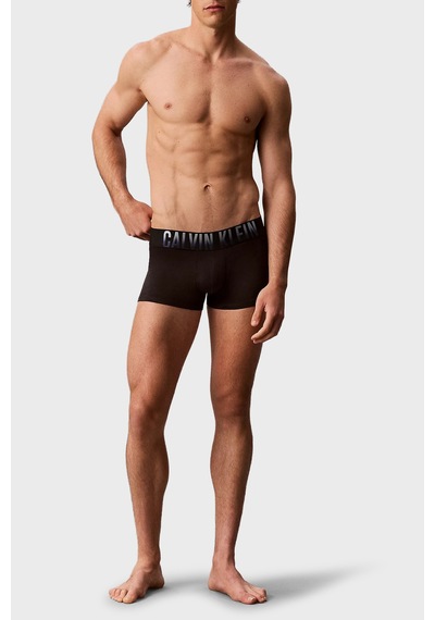 Calvin Klein Logolu 3 Pack Boxer Lv00nb46266d4 Erkek Boxer Lv00nb4626 6d4 Siyah