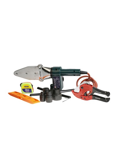 Eltos M500 1200 W Çift Tüp Rezistans PPRC Plastik Boru Kaynak Makinesi Seti