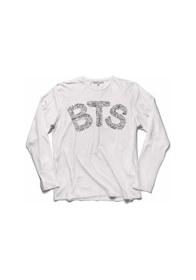 Bts Bangtan Boys Logo Uzun 2 Kollu Tişört (518428130)