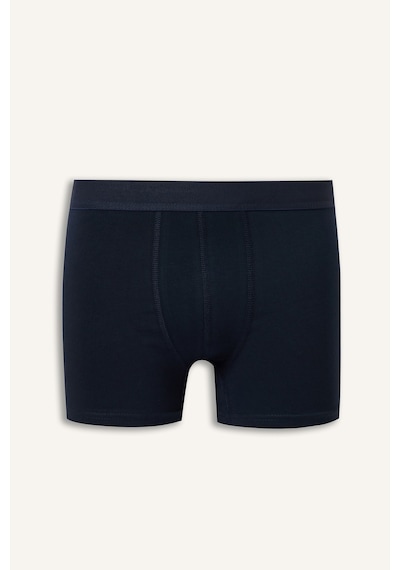 Defacto Regular Fit Geometrik Desenli 3lü Boxer I3046ax26aunv135 Lacivert-nv135