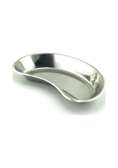 Metal Böbrek Küvet 25cm Paslanmaz Çelik