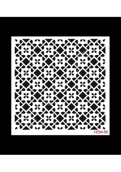 Hdm86 Cadence Home Dekor Stencil 25X25