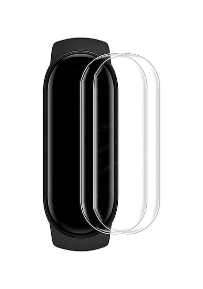 Wozlo Xiaomi Mi Band 4 Uyumlu Çizilme Önleyici Tpu Nano Yumuşak Film Ekran Koruyucu - 2 Adet