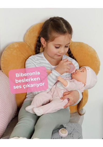 Baby-born Etkileşimli Anabelle 8 Fonksiyonlu Su İçen Altını Islatan Bezli 43 Cm Oyuncak Bebek