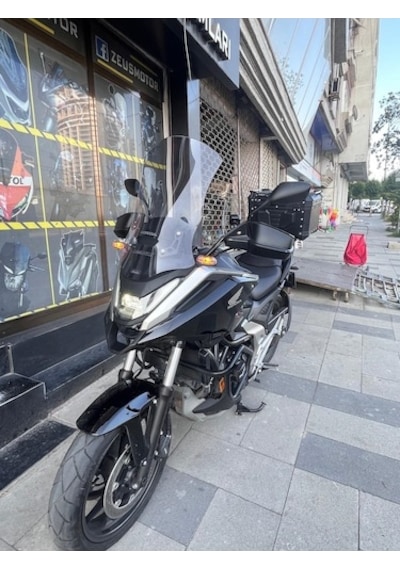 Zeus Motor 2025-2026 Honda Nc 750 X Uyumlu Ön Cam Açık Füme