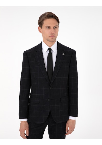 Pierre Cardin Erkek Siyah Takım Elbise 50291964-vr046