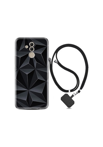 Huawei Mate 20 Lite Kılıf Boyun Askılı Prizmalar 1782