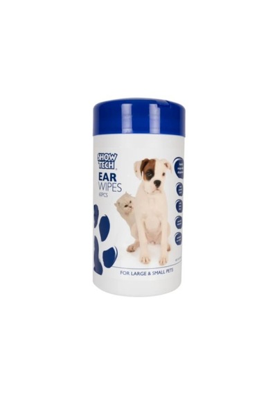 Showtech Ear Wipes Kedi Köpek Kulak Temizleme Mendili 60 Adet