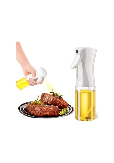 Sprey Yağdanlık Cam Şişe Yağ Püskürtücü Airfryer Kızartma Izgara Salata İçin Yağlık Çok Renkli