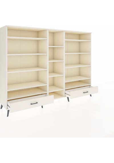 Hyperion Dolap 14 Raflı 2 Çekmeceli 220x44x163 Aytaşı-aytaşı Aytaşı-aytaşı