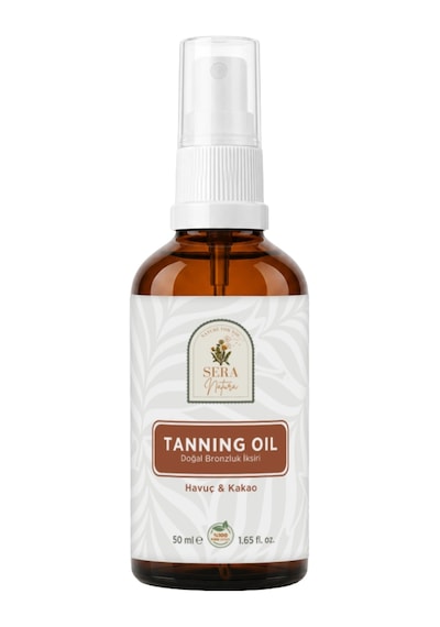 Tanning Oil Havuç Yağı & Kakao Yağı Özlü Doğal Bronzluk İksiri 50 Ml %100 Saf