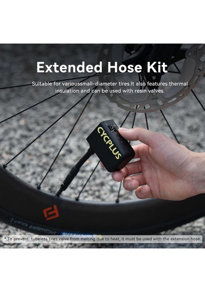 Cycplus Tiny Elektrikli Bisiklet Pompası As2ultra, 90g, Magnezyum Alaşımlı