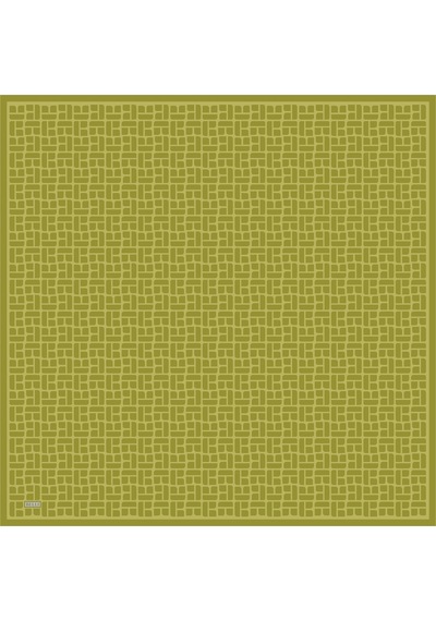 Belli Twill İpek Eşarp - 4062-80 Fıstık Fıstık
