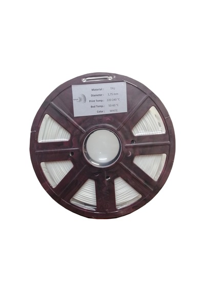 Sava TPU Flex Beyaz Esnek Filament 1.75 MM 800 G