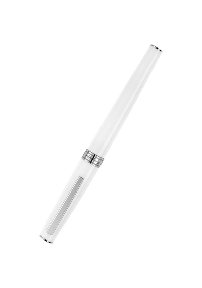 Montegrappa Armonia Greatness Starts Small Frost Roller Kalem Isa Beyaz
