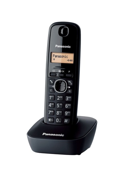 Panasonic KX-TG1611 Dect Telefon Siyah