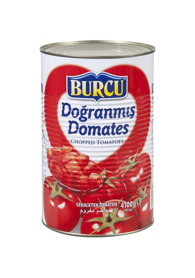 Burcu Doğranmış Domates Teneke 4,1kg - Tekli Tarı