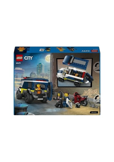Lego 6 Yaş Ve Üzeri Çocuklar İçin Polis Mahkum Nakliye Aracı Oyuncak Seti
