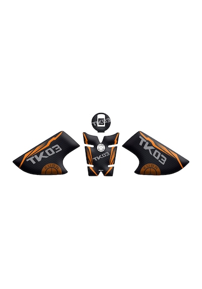 Motosıklet Kaplama Kuba Tk-03 Tank Pad Set 2021/2024 Uyumlu 02