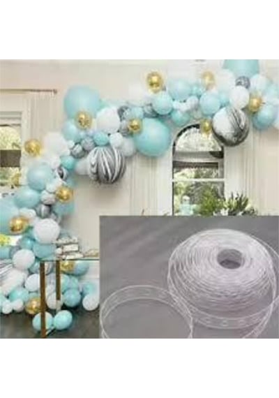 Balon Zincir Yapma Aparatı Plastik 5 Metre 1 Adet