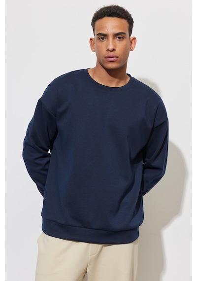 AC&Co / Altınyıldız Classics Erkek Lacı Oversize Bol Kesim Bisiklet Yaka Düz Sweatshirt Lacı AC&Co / Altınyıldız Classics Erkek Lacı Oversize Bol Kesim Bisiklet Yaka Düz Sweatshirt Lacı