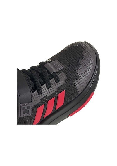 Cblack/lucred/grestr Adidas Çocuk Günlük Spor Ayakkabı Minecraft Pro El C Kk4643 siyah