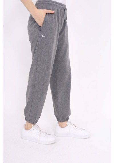 Toontoy Kız Çocuk Baskılı Beli Paçası Lastikli Cepli Basic Jogger Eşofman Altı 2 İplik Antrasit Toontoy Kız Çocuk Baskılı Beli Paçası Lastikli Cepli Basic Jogger Eşofman Altı 2 İplik Antrasit
