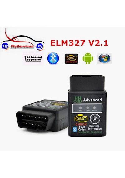 Elm327 Obd2 Advanced Arıza Tespit Cihazı Arıza Kodu Okuma Silme