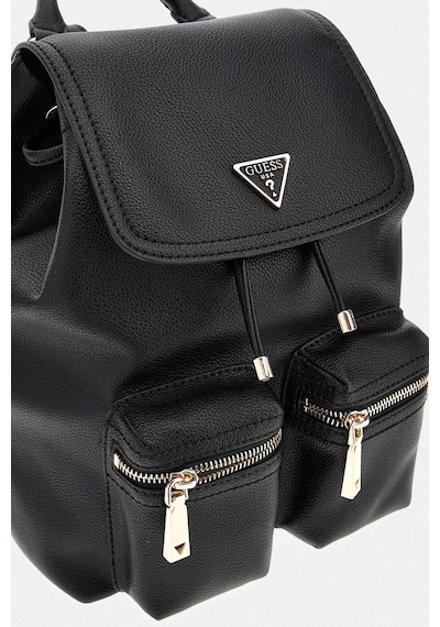 Guess Manhattan Iı Flap Ba Siyah Kadın Sırt Çantası Hwbg7118310
