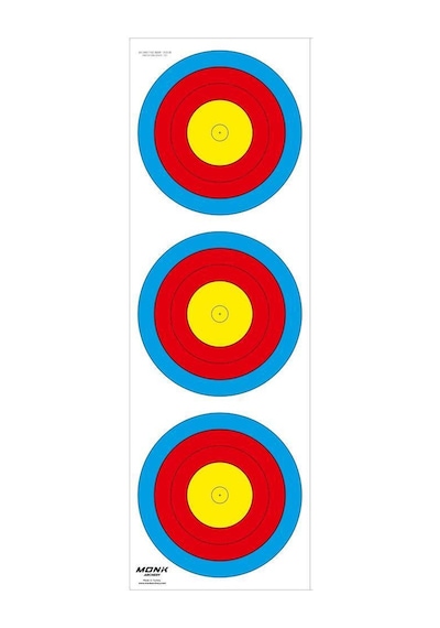 Monk Hedef Kağıdı 3x20 Cm Spot Cp 10'lu Paket