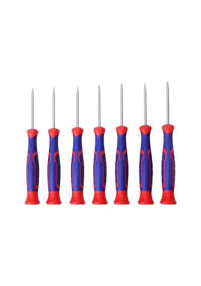 Workpro Wp200510 7 Parça Profesyonel Cr-v Manyetik Hassas Torx Tornavida Seti Fr Wp200510