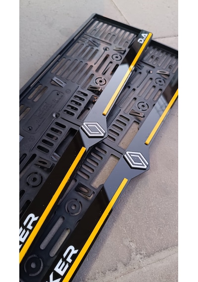 Pleksi Plakalık Renault Plakalık Renault Uyumlu Kişiye Özel Araç Plakalığı Reno Plakalık