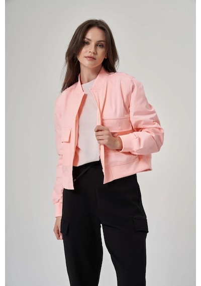 Exuma Kadın Ceket-1521158 Pembe Pembe