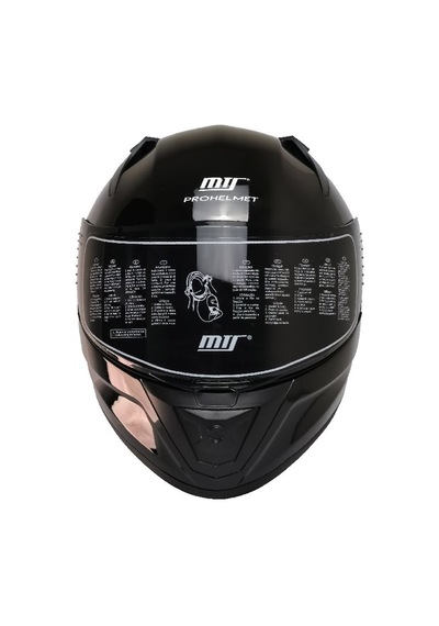 M801 Snake Srx Siyah Motosiklet Kaskı Spoiler Mod Güneş Vizörlü Full Face Kask