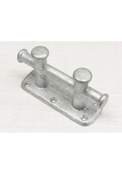Çiftli Galvaniz Baba. Tekne İskele Babasi. 90x265mm