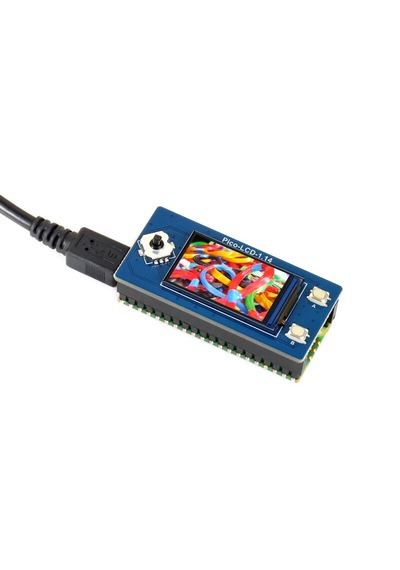 Raspberry Pi Pico İçin 1.14inch Lcd Ekran, 240x135, Ips, 65k Renk, 19340