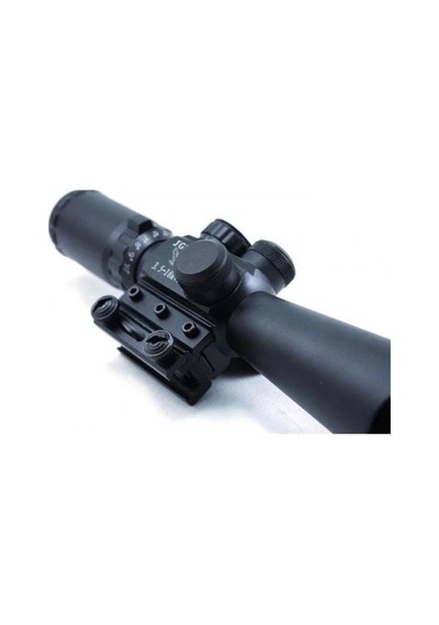 3.5-10x40 Nikula Zoomlu Av Tüfeği Dürbünü Ateşli Aletler Lazerli Dürbün Siyah