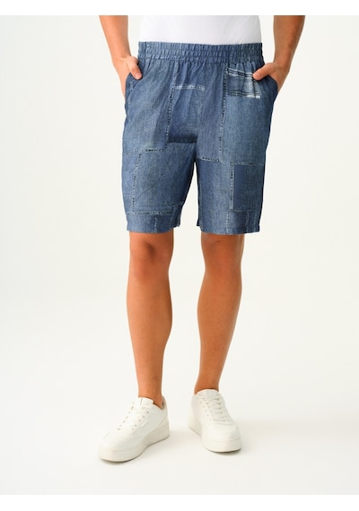 Regular Fit Erkek Şort Mavi