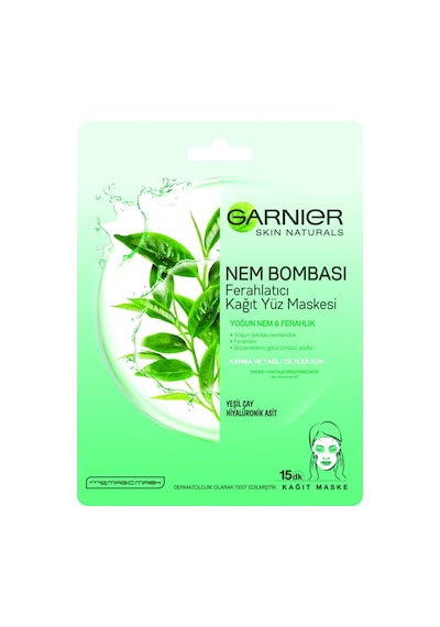 4 Adet Garnier Kağıt Maske Ferahlatıcı