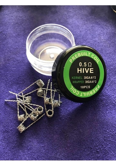 HIVE 0,5 Ohm Hazır Sarılı Bobin 10 Adet 30GA A1*2