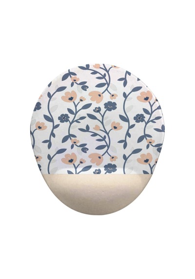 Çiçekler1 Oval Bilek Destekli Mouse Pad Mousepad