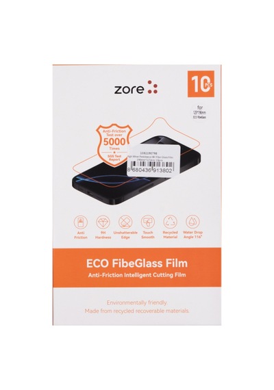 Lexroo High Wear Resistance 8h Fibe Glass Film 196mm X 125mm 10 Adet - Şeffaf